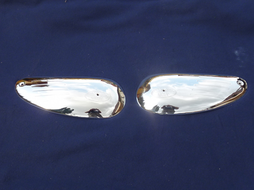 chrómovaný kryt nádrže JAWA 250