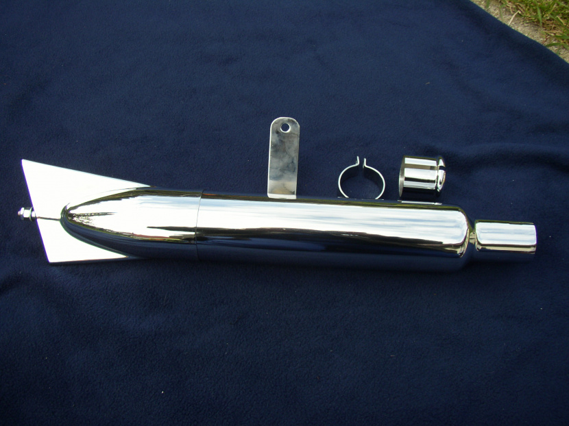 výfuk OGAR 250 model 4 povojnový