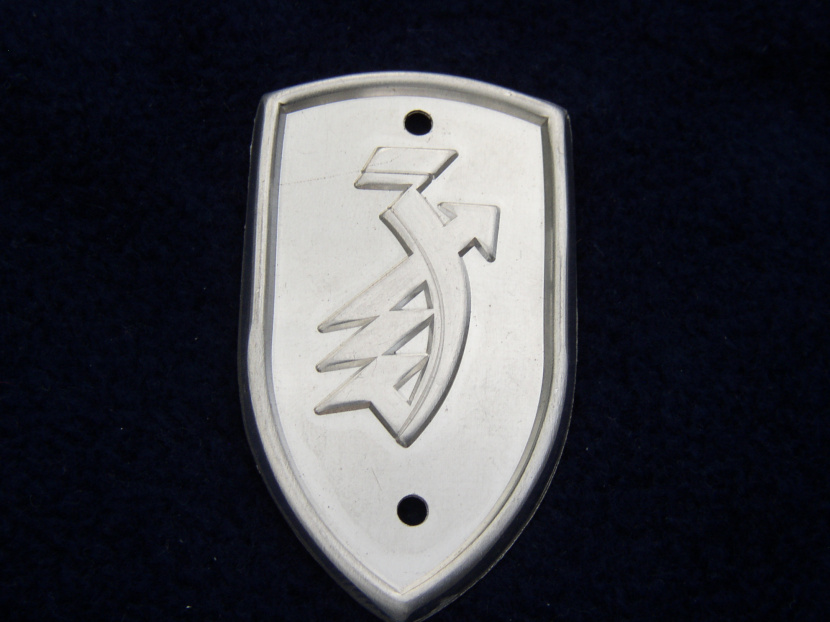 blatníkový znak bez povrchovej úpravy - ZUNDAPP