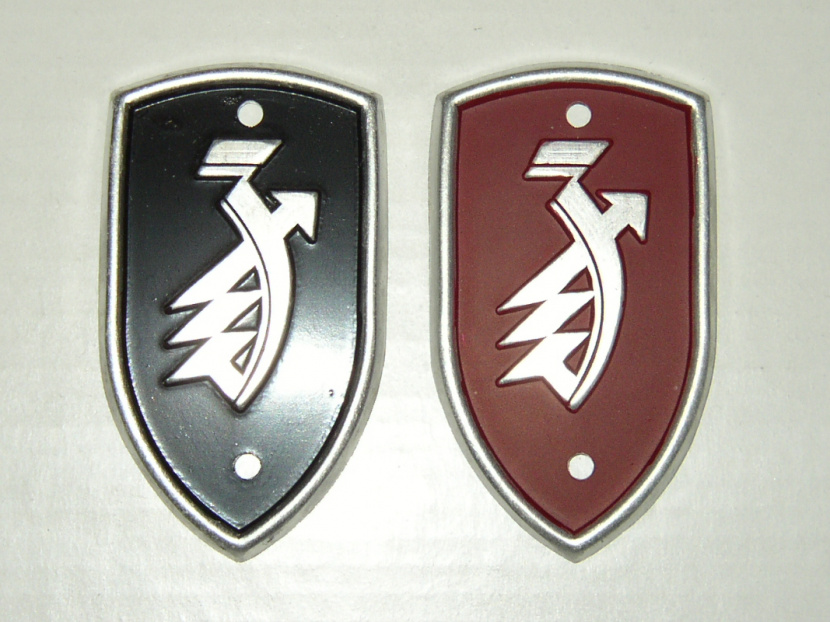 blatníkový znak farebný - ZUNDAPP