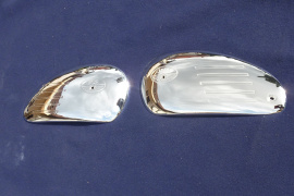 chrómovaný kryt nádrže JAWA 250