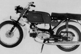 JAWA 23 A MUSTANG strojdielnym výfukom