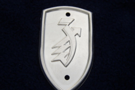 blatníkový znak bez povrchovej úpravy - ZUNDAPP