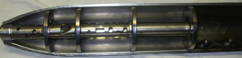 výfuk JAWA kývačka - 353, 354 – dútnik, JAWA 559