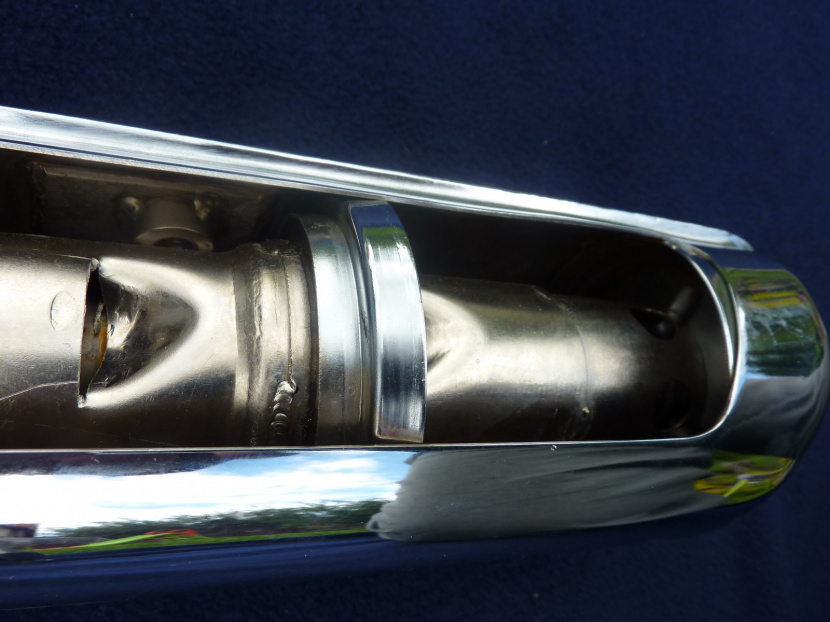 rez výfukom JAWA 90 Trail / Cross