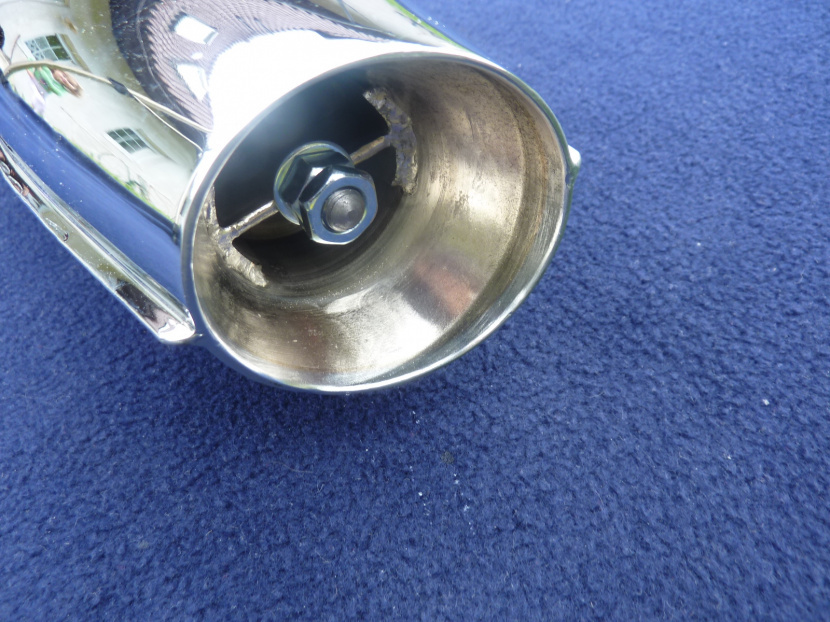 Výfuk ČZ 476, 477, 471, 472 a podobne – predĺžený koniec - ukončenie výfuku