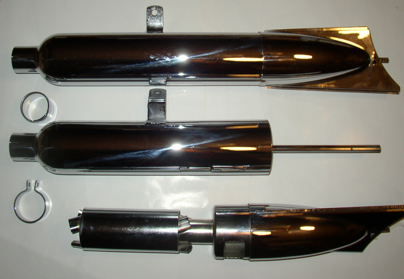 SB výfuk EBERSBACHER pre DKW 350