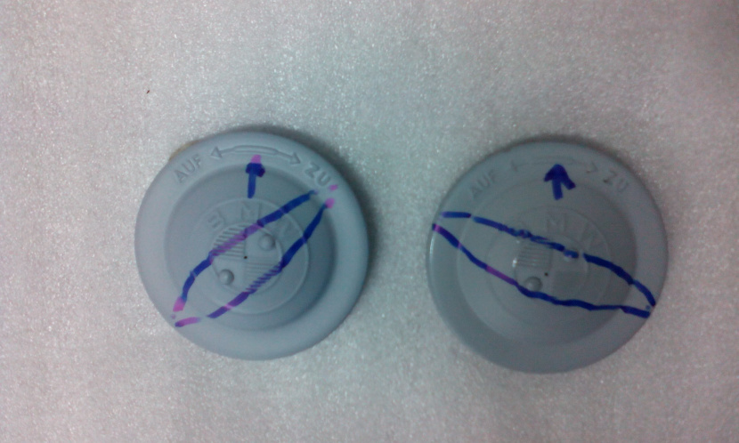 vypuklé viečko palivovej nádrže BMW R12