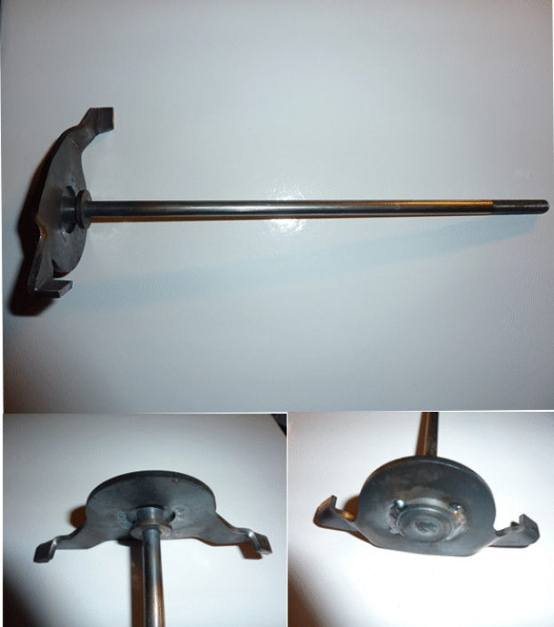 Predná vidlica BMW R12 - tlmič riadenia