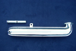 výfuk JAWA 555 s rovným držiakom