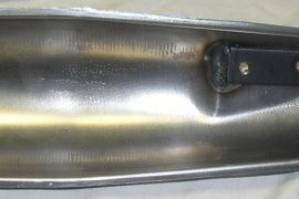 výfuk JAWA kývačka - 353, 354 – dútnik, JAWA 559