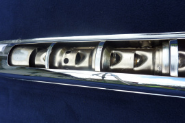 rez výfukom JAWA 90 Roadster