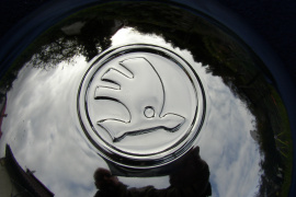 kryt kolesa / poklica ŠKODA POPULÁR